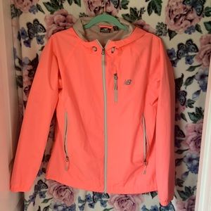 Pink New Balance Rain coat